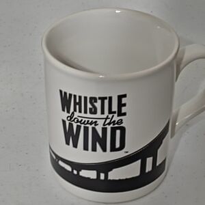 Rare Vtg 1981 Whistle Down The Wind Musical Theatre Souvenir Mug Made In England